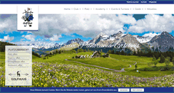 Desktop Screenshot of golfarosa.ch